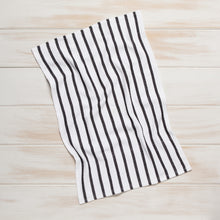 Load image into Gallery viewer, Basketweave Dishtowel - Black