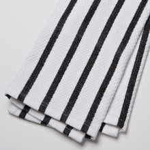 Load image into Gallery viewer, Basketweave Dishtowel - Black
