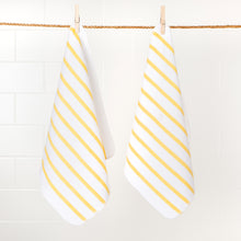 Load image into Gallery viewer, Basketweave Dishcloth - Lemon Yellow