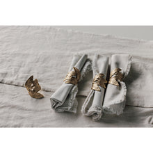 Load image into Gallery viewer, Chambray Napkins Set Of 4 - Dive Grey