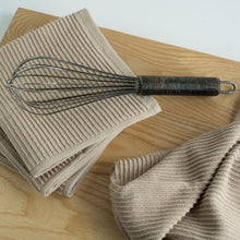 Load image into Gallery viewer, Ripple Dishcloths Set of 2 - Sandstone