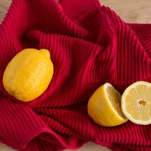 Load image into Gallery viewer, Ripple Dishtowel - Red