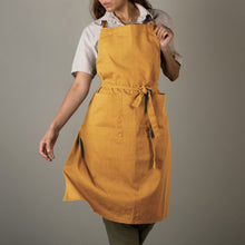 Load image into Gallery viewer, Heirloom Apron - Stonewash Ochre