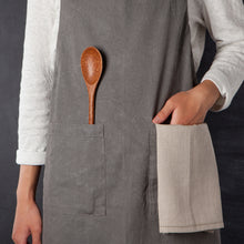 Load image into Gallery viewer, Heirloom Apron - Stonewash Shadow