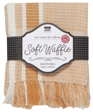 Load image into Gallery viewer, Heirloom Soft Waffle Tea Towel - Ochre