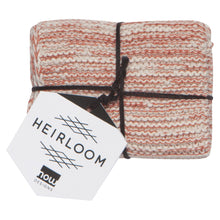 Load image into Gallery viewer, Heirloom Knit Dish Cloth - Clay