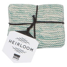 Load image into Gallery viewer, Heirloom Knit Dish Cloth - Lagoon