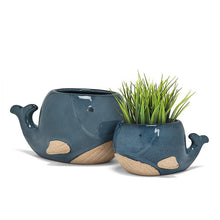 Load image into Gallery viewer, Whale Planter
