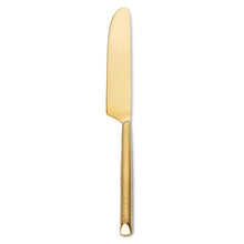 Load image into Gallery viewer, Gold Hammered Flatware