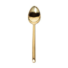 Load image into Gallery viewer, Gold Hammered Flatware