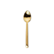 Load image into Gallery viewer, Gold Hammered Flatware