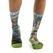 Load image into Gallery viewer, Dogs Smoking Weed Socks
