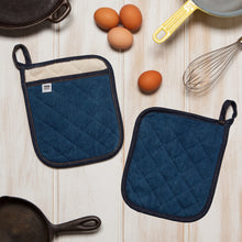Load image into Gallery viewer, Superior Pot Holder - Stonewash Denim