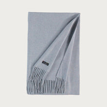 Load image into Gallery viewer, Single Wide Coloured Cashmink Scarf - Icelandic Blue