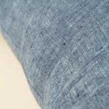 Load image into Gallery viewer, Linen Chambray Pillow - Denim
