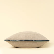 Load image into Gallery viewer, Selvage Linen Pillow 20x20 - Denim