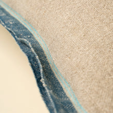 Load image into Gallery viewer, Selvage Linen Pillow 20x20 - Denim
