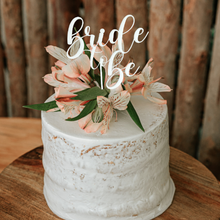 Load image into Gallery viewer, Bride To Be - Cake Toppers
