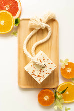 Load image into Gallery viewer, Soap On A Rope - Orange Drip