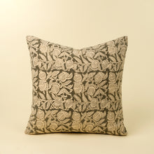 Load image into Gallery viewer, Granada Block Print Pillow - Olive - COVER ONLY