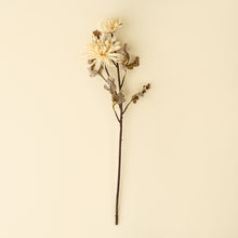 Load image into Gallery viewer, Dahlia Spray - Cream