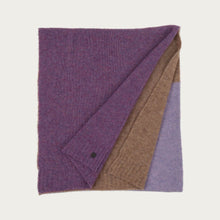 Load image into Gallery viewer, Knitted Scarf Block Stripes - Berry