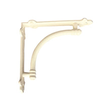 Load image into Gallery viewer, 7" Slim Half Round Bracket - Antique White