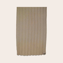 Load image into Gallery viewer, Doubleface Pleated Stole - Chinchilla Taupe
