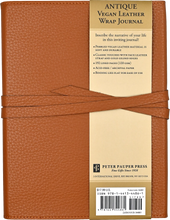 Load image into Gallery viewer, Leather Wrap Journal - Brown