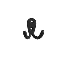 Load image into Gallery viewer, Arich Double Hook - Black Powder Coated