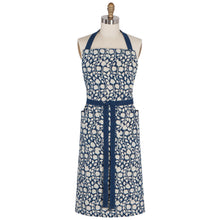 Load image into Gallery viewer, Block Print Apron - Vine Bloom