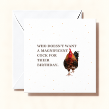 Load image into Gallery viewer, Card - Magnificent Cock