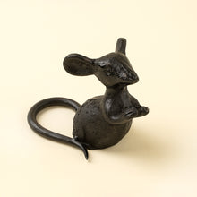 Load image into Gallery viewer, Cast Iron Mouse, Hands Up