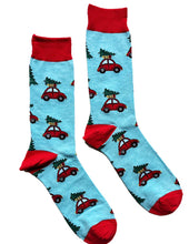 Load image into Gallery viewer, Christmas Tree on Beetle Socks