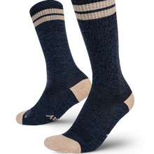 Load image into Gallery viewer, Merino Crew Socks - Cobalt