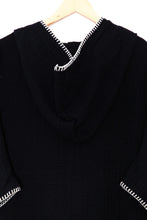 Load image into Gallery viewer, The Cocoon Surf Poncho Men's - Black