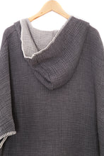 Load image into Gallery viewer, The Cocoon Surf Poncho Women's - Grey