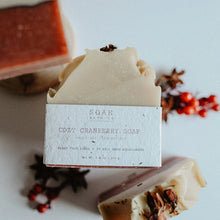 Load image into Gallery viewer, Cozy Cranberry Soap Bar