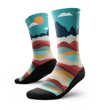 Load image into Gallery viewer, Crew Socks - Head In The Clouds