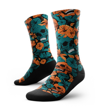 Load image into Gallery viewer, Crew Socks - Summer Skeletor