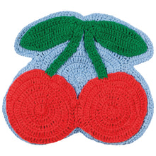 Load image into Gallery viewer, Crochet Trivet - Very Cherry