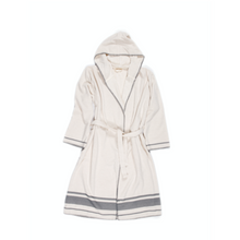 Load image into Gallery viewer, Hawthorne Robe - Natural/Grey