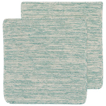 Load image into Gallery viewer, Heirloom Knit Dish Cloth - Lagoon