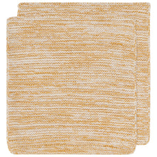 Load image into Gallery viewer, Heirloom Knit Dish Cloth - Ochre