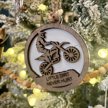 Load image into Gallery viewer, Dirt Bike Acrylic/Wood Ornament