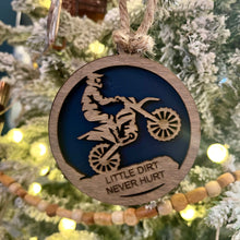 Load image into Gallery viewer, Dirt Bike Acrylic/Wood Ornament