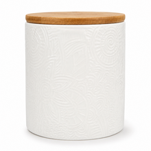 Load image into Gallery viewer, Textured Canister - White