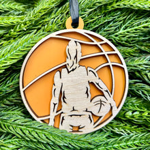 Load image into Gallery viewer, Personalized Christmas Ornament - Basketball