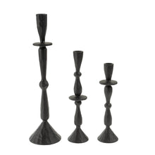 Load image into Gallery viewer, Imani Candle Holder Black