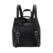 Load image into Gallery viewer, Leah Backpack - Black Pebbled